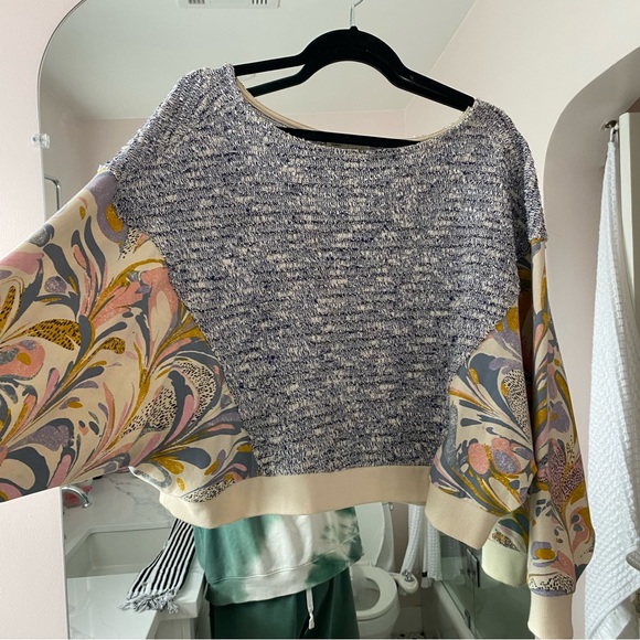 Anthropologie Saturday Sunday Textured Pullover Sweater Top - Picture 2 of 6